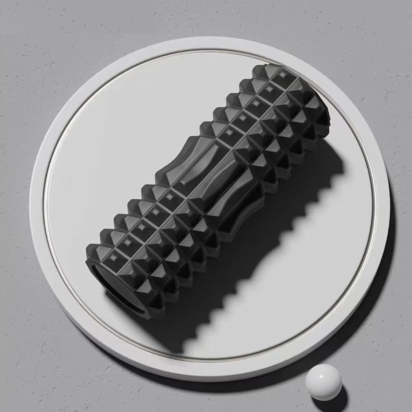 45cm Foam Roller for Muscle Recovery – Yoga, Pilates & Gym Massage Roller for Deep Tissue & Trigger Point Therapy