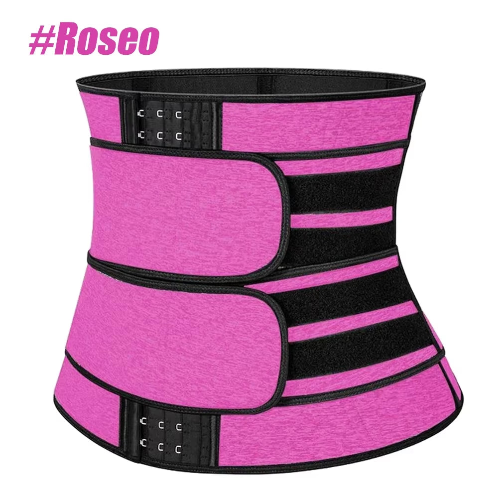 GlowFit Waist Trainer – Neoprene Sweat Trimmer Belt for Men & Women, Tummy Compression & Back Support