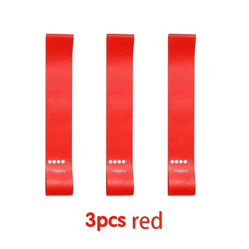 1/3/6Pcs Yoga Resistance Rubber Bands Bodybuilding Elastic Bands Pilates Exercise Workout Bands Expander Belt Fitness Equipment