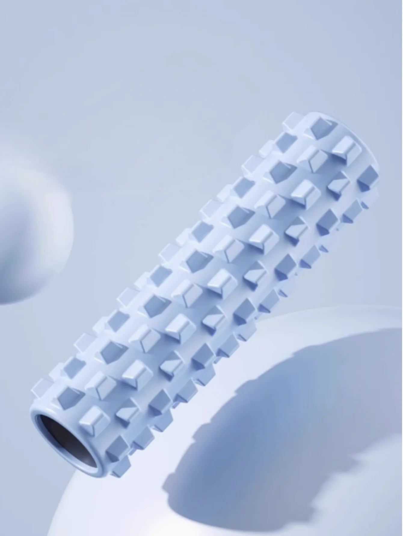 45cm Foam Roller for Muscle Recovery – Yoga, Pilates & Gym Massage Roller for Deep Tissue & Trigger Point Therapy