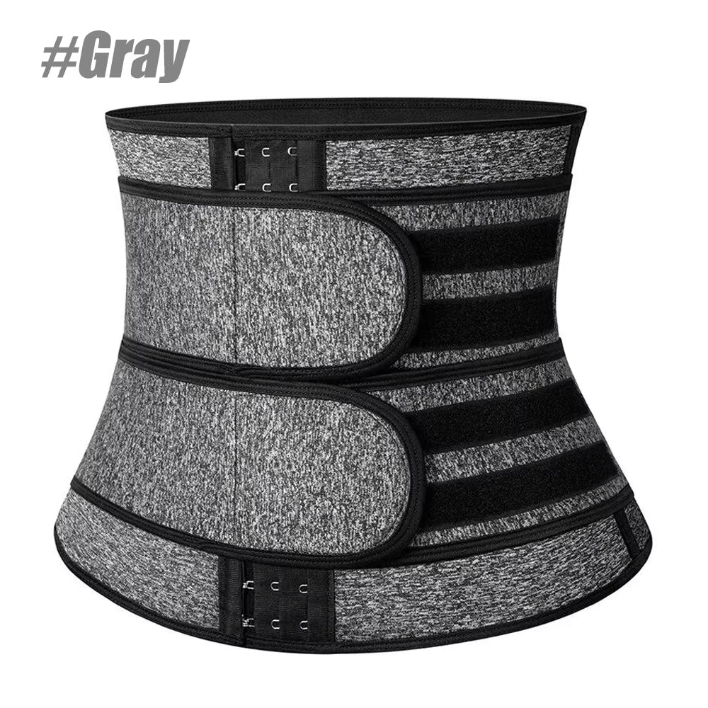 GlowFit Waist Trainer – Neoprene Sweat Trimmer Belt for Men & Women, Tummy Compression & Back Support
